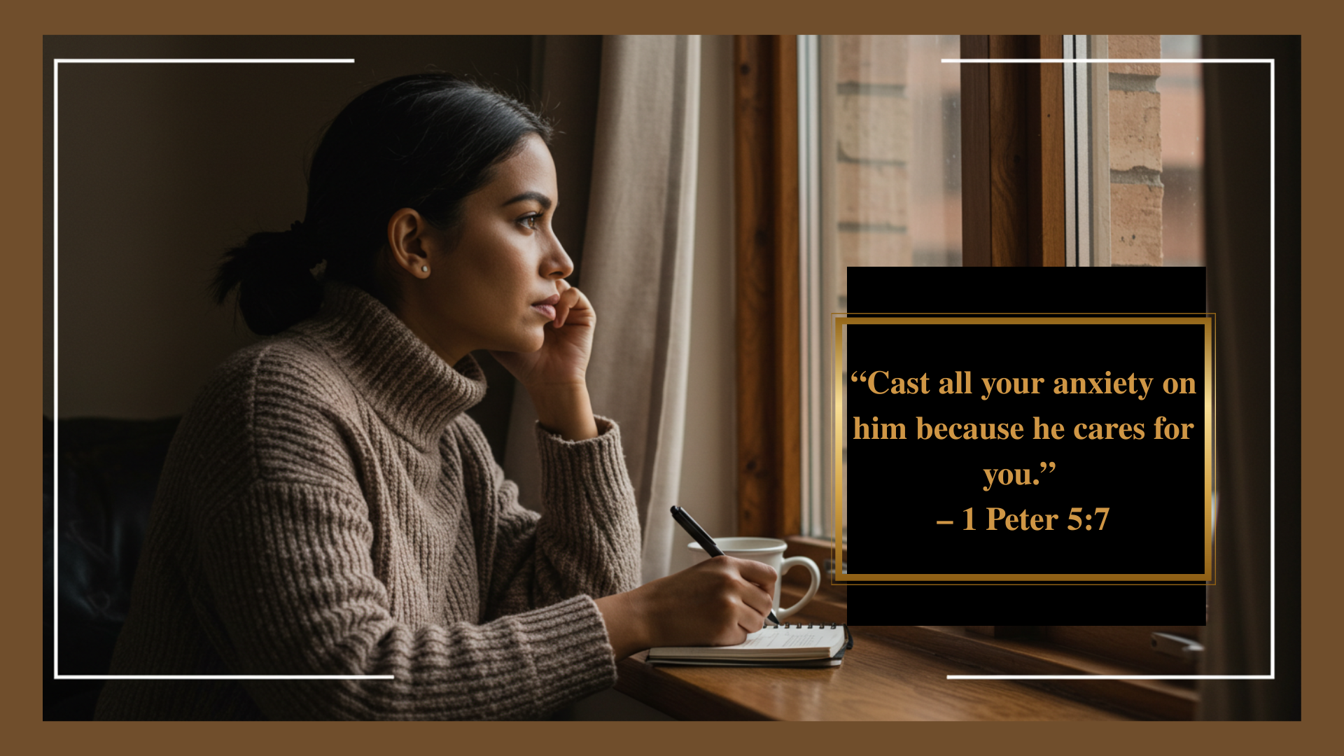 Course banner: Stress Management — Cast Your Cares